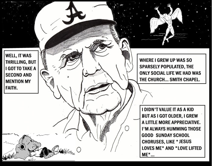 Crimson Tikes Guts and Glory: Bear Looking to Heaven